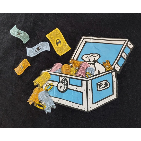 Champion x Hasbro Reverse Weave Monopoly Community Cropped Sweatshirt Small - Picture 8 of 10